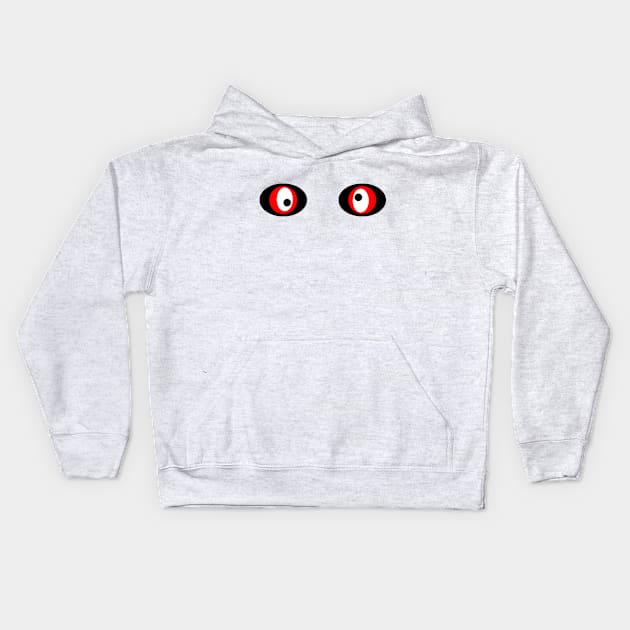 the eyes Kids Hoodie by rickylabellevie